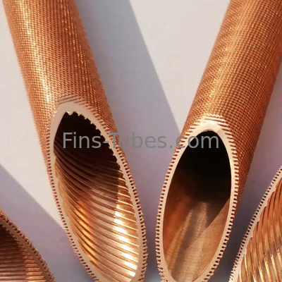 شراء DELLOK الأنابيب النحاسية الداخلية المتقطعة الأنابيب المنخفضة للنحاس لتبادل الحرارة ومبرد الهواء online manufacture