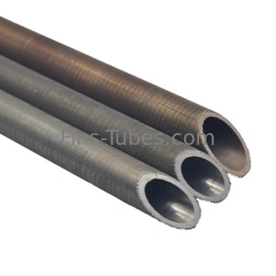 جودة  Dellok Copper Alloy Titanium Integral Low Fin Tube مصنع