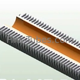 شراء DELLOK أنابيب الألومنيوم المكثفة المتعرجة من الفولاذ الكربوني online manufacture