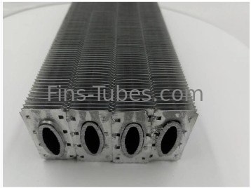 شراء DELLOK الألومنيوم 1100 أنبوب ذو أجنحة حلزونية مكسورة على أساس النيكل online manufacture