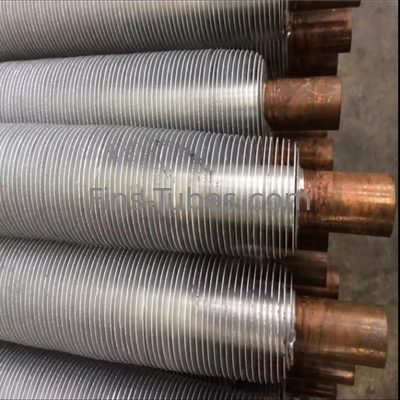 شراء DELLOK مقاومة التآكل الألومنيوم فين الأنابيب الطول القابل للتخصيص جدار الأنابيب لا حد online manufacture