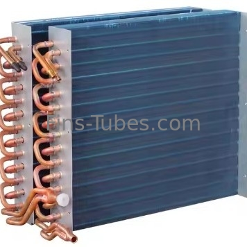 شراء التصنيع الصناعي المبرد التبخير لفائف نقل آلة أنبوب مكثف كوبر أنبوب مبادل الحرارة online manufacture