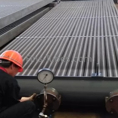شراء DELLOK مبادلة الحرارة لفائف 25 ملم سبيكة التيتانيوم أنبوب مستدير والفين مكثف online manufacture