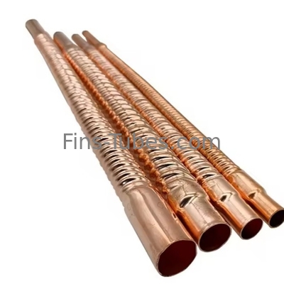DELLOK الحائط 0.96mm الألومنيوم فين الأنابيب مع الأنابيب 4mm-15mm