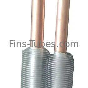 DELLOK درجة الحرارة أنابيب زعانف الفولاذ الكربوني أنابيب زعانف مضمنة 0.3-1.2mm الضغط 1.0MPa - 4.0MPa