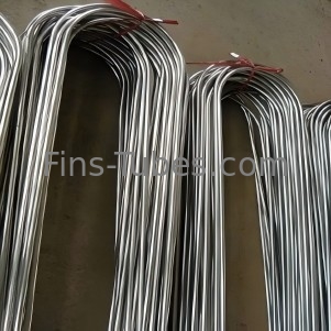1D-10D نصف قطر الانحناء المبادل الحراري أنبوب U من الفولاذ المقاوم للصدأ للتبريد بالتبخر