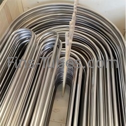 SA213 SS304 316L الملفات U بدون خيط السطح الملمع حسب الطلب