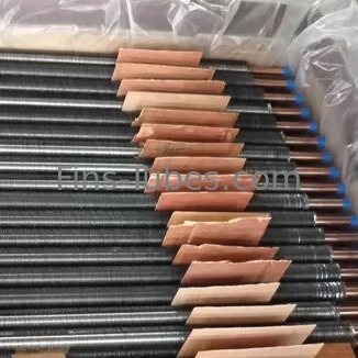 DELLOK المكثف النحاس الألومنيوم Alu1060 16mm مربع فين الأنابيب