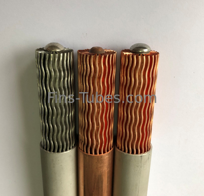 DELLOK CE EN10204 موجة التمدد الداخلية S30408 2205 أنابيب النحاس المرنة