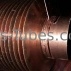 مبادلة الحرارة DELLOK 12 FPI 2.1mm OD 50.8mm
