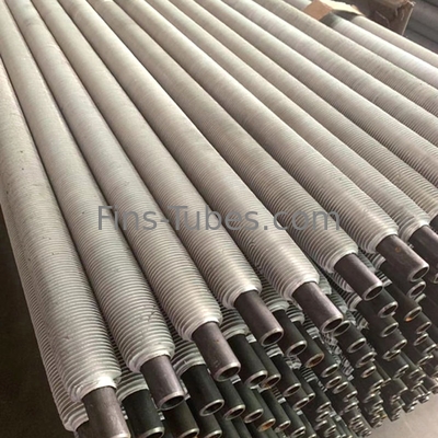 DELLOKHFW أنبوب لمبادل الحرارة 16.5mm أنبوب ريف مقرمش OD19X1.25WT LL نوع ريف أنبوب المشعع مع مربع المسافة A179 SM
