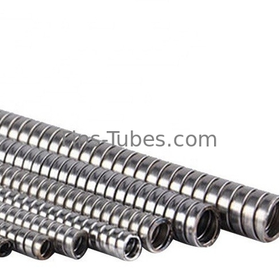 DELLOK TP304 SMLS الصلب المقاوم للصدأ OD15.88mm أنبوب الزعانف الملتوية