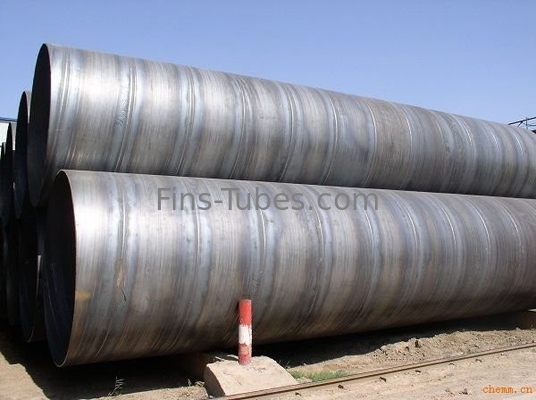 DELLOK Q235B أنابيب فولاذية ذات قطر كبير ، مصفحة و سوداء ، أنابيب SSAW أنابيب كربونية ذات قطر