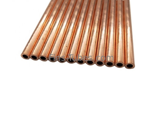 DELLOK سبيكة النحاس أنبوب مستدير Astm B88 C2400 5 بوصة لمكيف الهواء