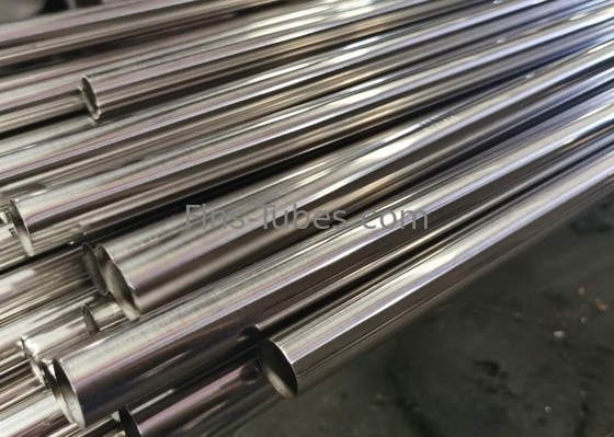 DELLOK أنبوب مستدير من سبيكة التيتانيوم النيكل 10mm 20mm 30mm Gr5 Gr9 Gr12 TA 1 TA2 TA4 TA10