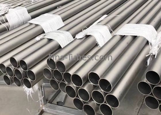 DELLOK ASTM B861 أنبوب التيتانيوم الخالي من اللحام Gr2 مطاط بارد